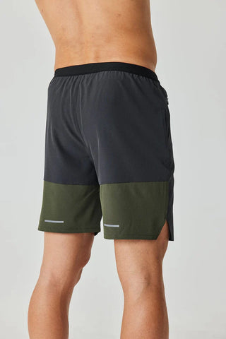 Reprimo Mens Flight Shorts | Olive/Dark Grey 2.0