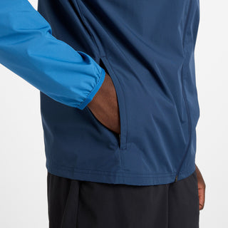 New Balance Mens Sports Essentials Jacket | Blue Agate