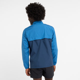 New Balance Mens Sports Essentials Jacket | Blue Agate