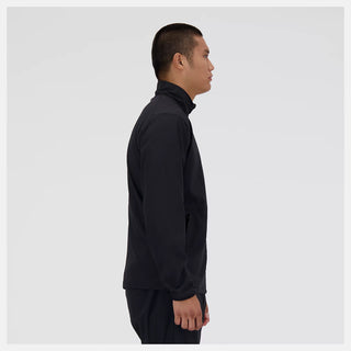 New Balance Mens Stretch Woven Jacket | Black