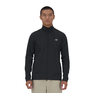 New Balance Mens Tech Knit Full Zip | Black