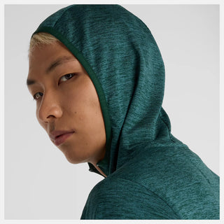 New Balance Mens Heat Grid Hooded Full Zip | New Spruce