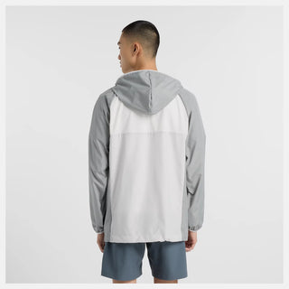 New Balance Mens Athletics Packable Jacket | Slate Grey