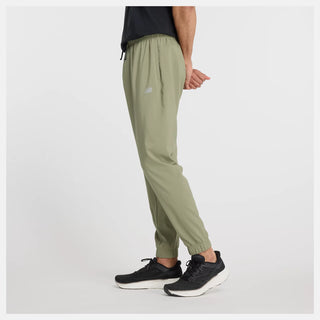 New Balance Mens Sport Essentials Woven Jogger | Dark Olivine