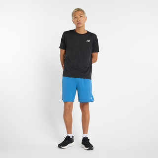 New Balance Mens RC 7" Short | Blue Agate