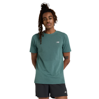 New Balance Mens Knit Tee | New Spruce