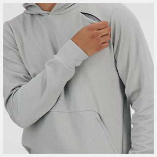 New Balance Mens Tech Knit Hoodie | Athletic Grey