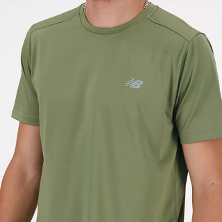 New Balance Mens Sport Essentials Tee | Dark Olivine