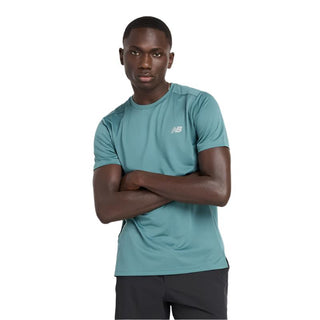 New Balance Mens Sport Essentials Tee | New Spruce