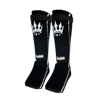 Playerz Spartech Lightweight Cotton Shinguards | Black