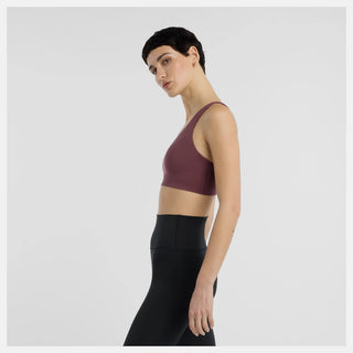 New Balance Define Train Bra | Faded Plum