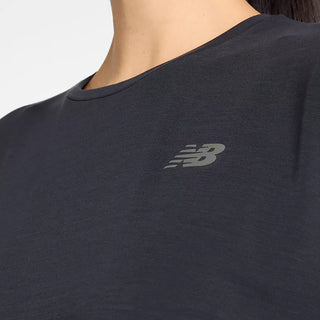 New Balance Womens Drapey Jersey | Black