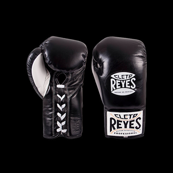 CLETO REYES PROFESSIONAL BOXING GLOVES BLACK Taskers Sports