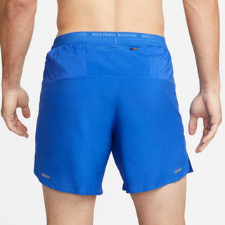 NIKE MENS DRI-FIT STRIDE 7" BRIEF LINED SHORTS | GAME ROYAL/REFLECTIVE SILVER - Taskers Sports