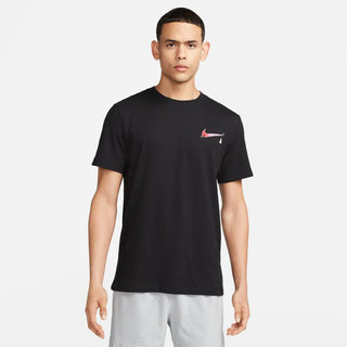 Nike Men's Yoga Dri-FIT Top in Black - ShopStyle Activewear Shirts