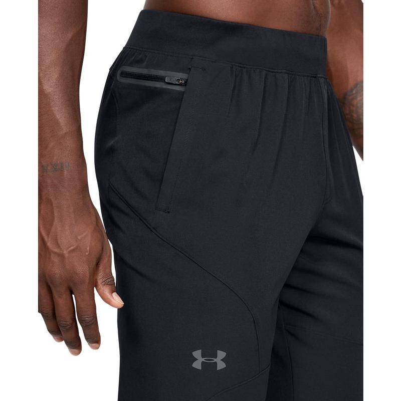 UNDER ARMOUR MENS UNSTOPPABLE JOGGERS BLACK