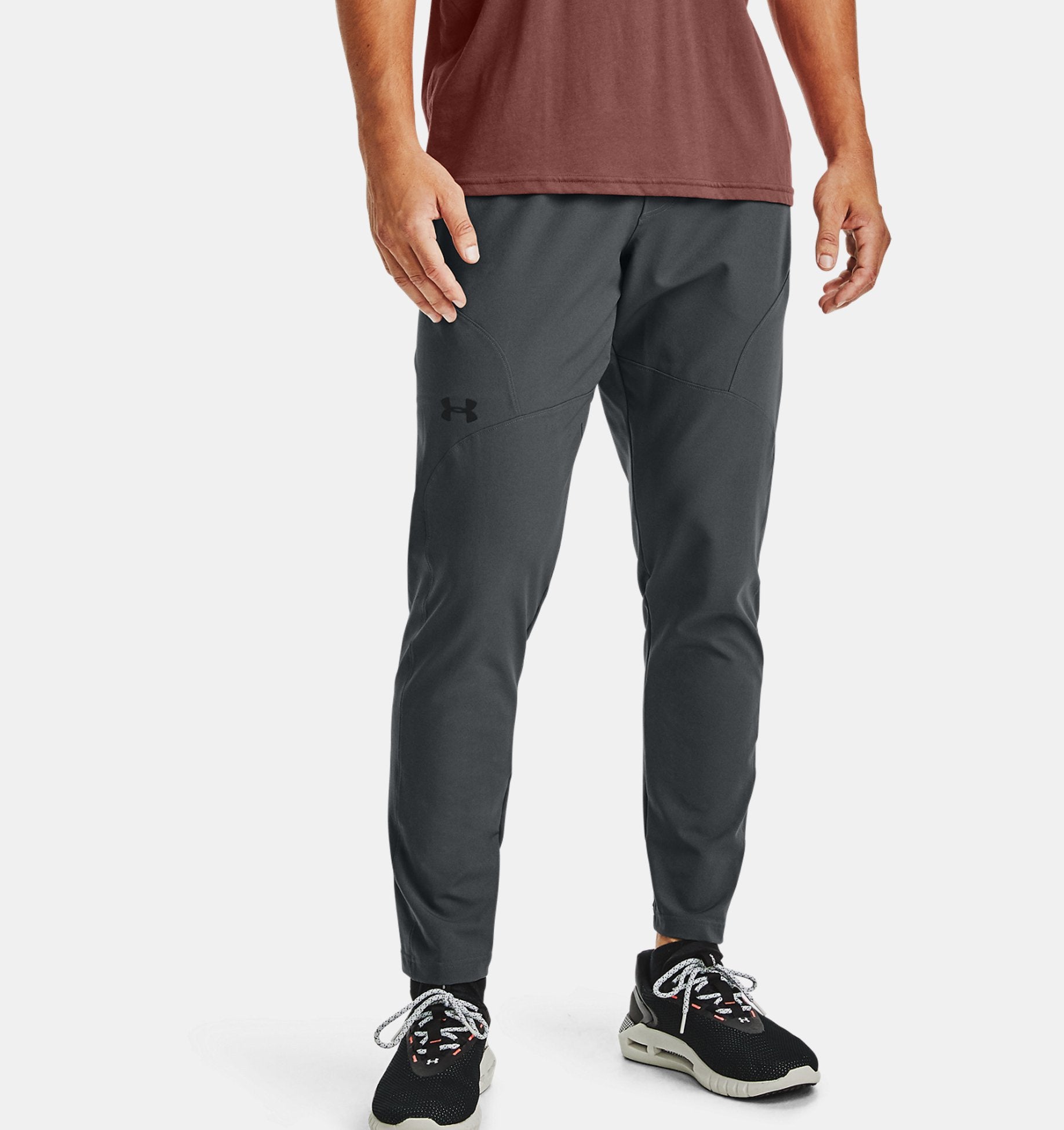 Under armour store tapered track pants