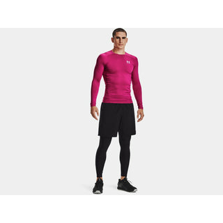 UNDER ARMOUR HEATGEAR ARMOUR LEGGINGS | BLACK/WHITE - Taskers Sports