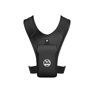 SIX PEAKS RUNNING VEST WITH PHONE HOLDER | BLACK